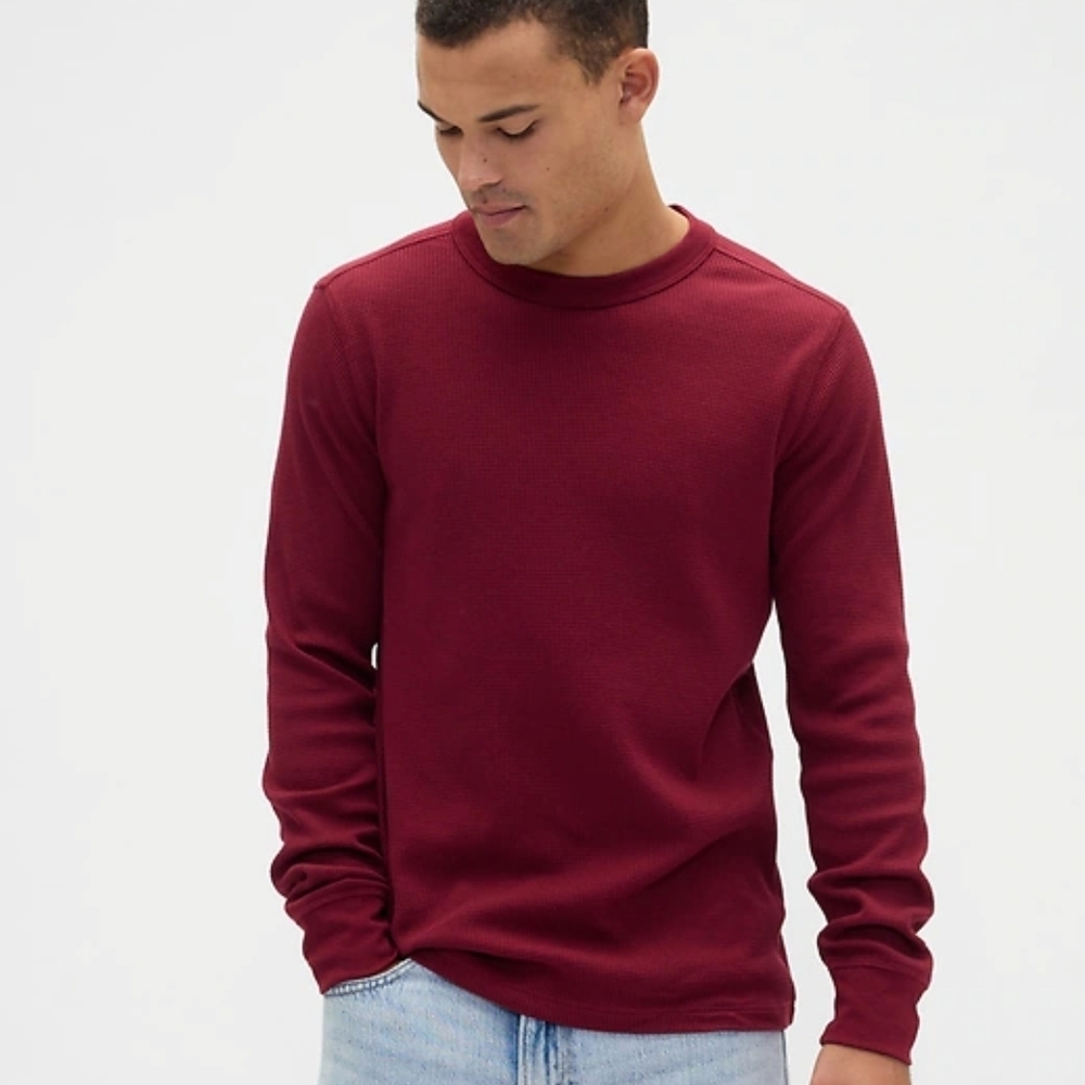 GAP Deep Red Knit Sweater